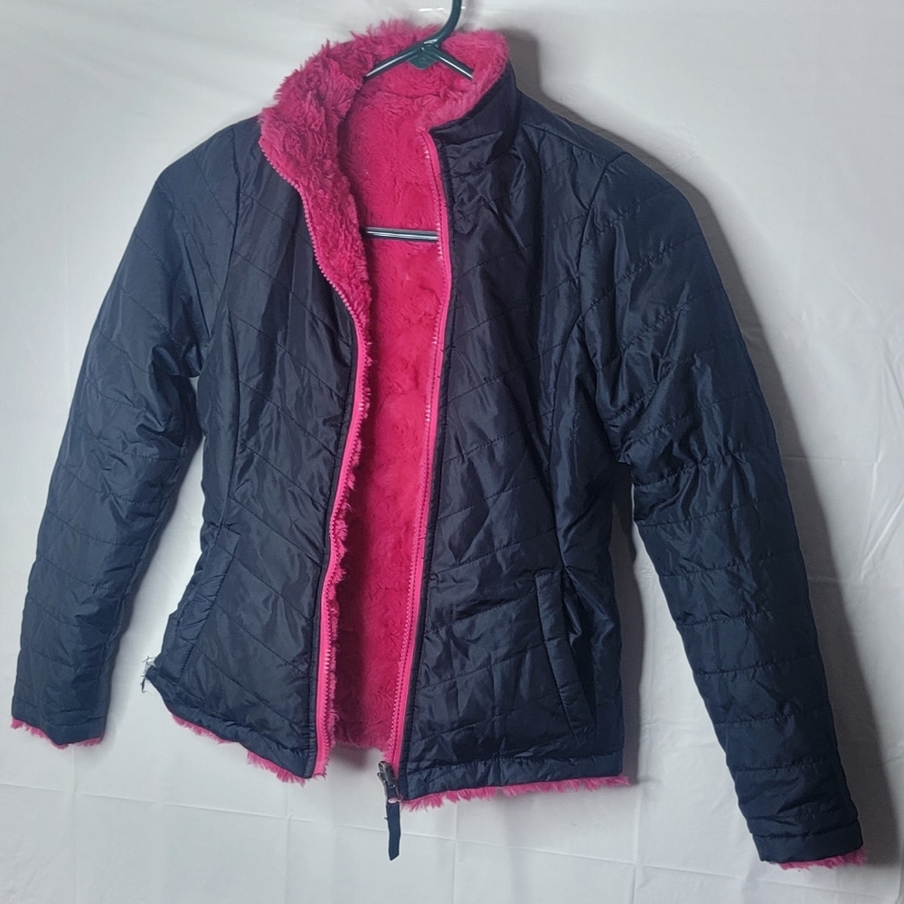 Girl's Me Jane Brand Reversible Coat